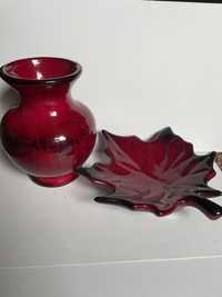 Zestaw dekoracje wnetrze wazon podkładka