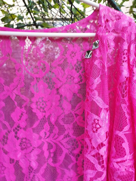 Пеньюар гипюровый,Франция.а ля Барби.