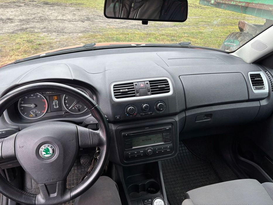 SKODA FABIA II LIFT KOMPLET PODUSZEK AIRBAG KIEROWCA PASAŻER PASY NAPINACZE