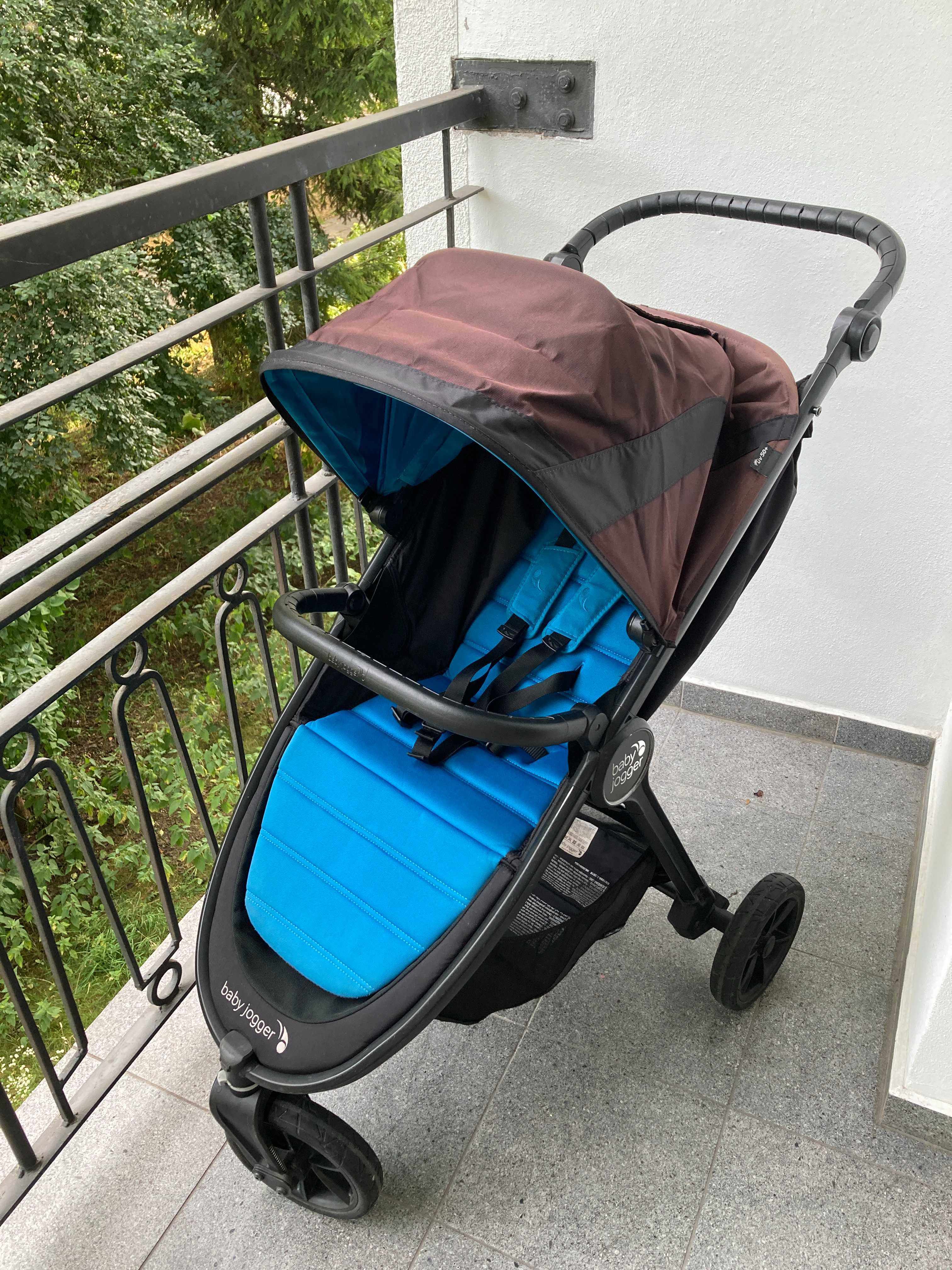 Baby Jogger city mini GT2 niebieski Wózek spacerowy spacerówka