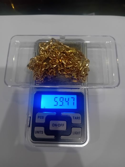 Jak nowy złoty łańcuszek próba 585