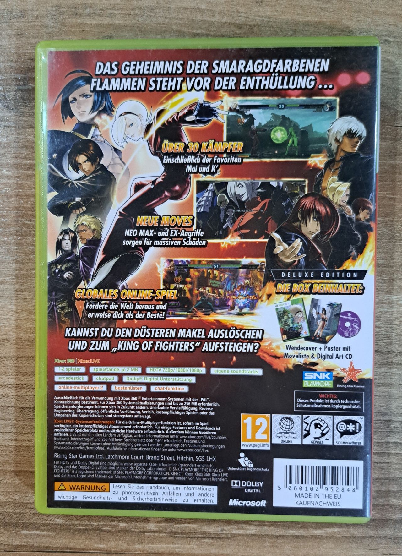 The King of Fighters XIII 13 Deluxe Edition Xbox 360  Kolekcjonerska