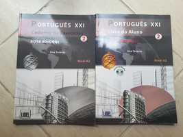 Pack 2 livros +CD Português  Nível A2