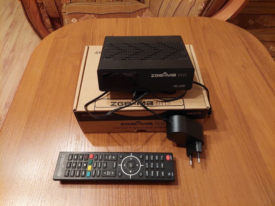Zgemma H11S 4K UHD – tuner satelitarny Linux Enigma2