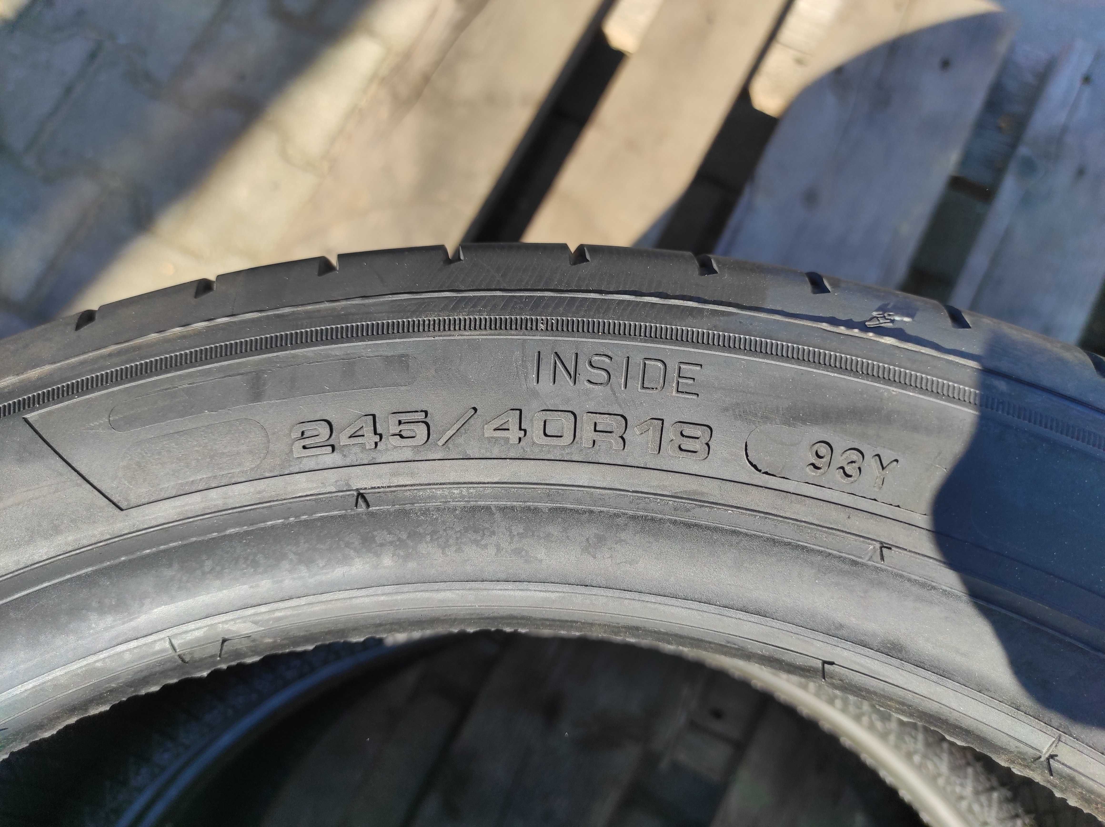 NOWE letnie 2szt 245/40 R18 Goodyear Eagle F1 Asymmetric 6 rant ochro