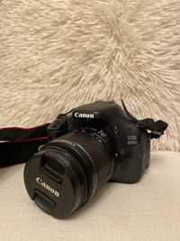 Aparat lustrzanka Canon eos 600d + obiektyw 18-55mm F3.5-5.6