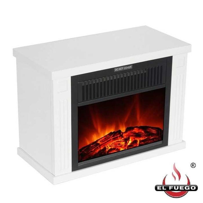 Mini Kominek Elektryczny El Fuego BRUGGE FARELKA Z FUNKCJA GRZANIA  !