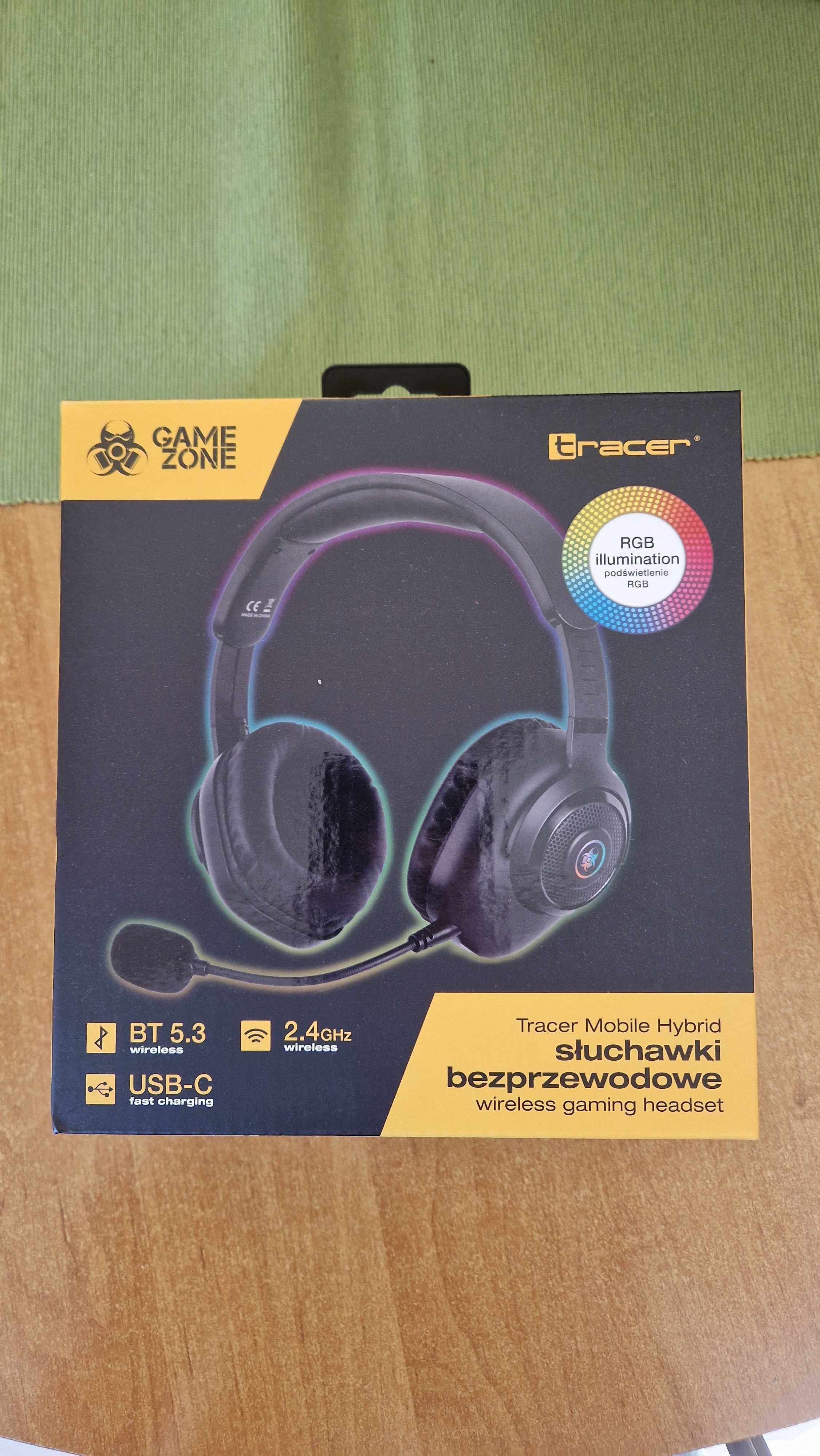 Słuchawki Tracer GameZone Mobile Hybrid BT+2.4G