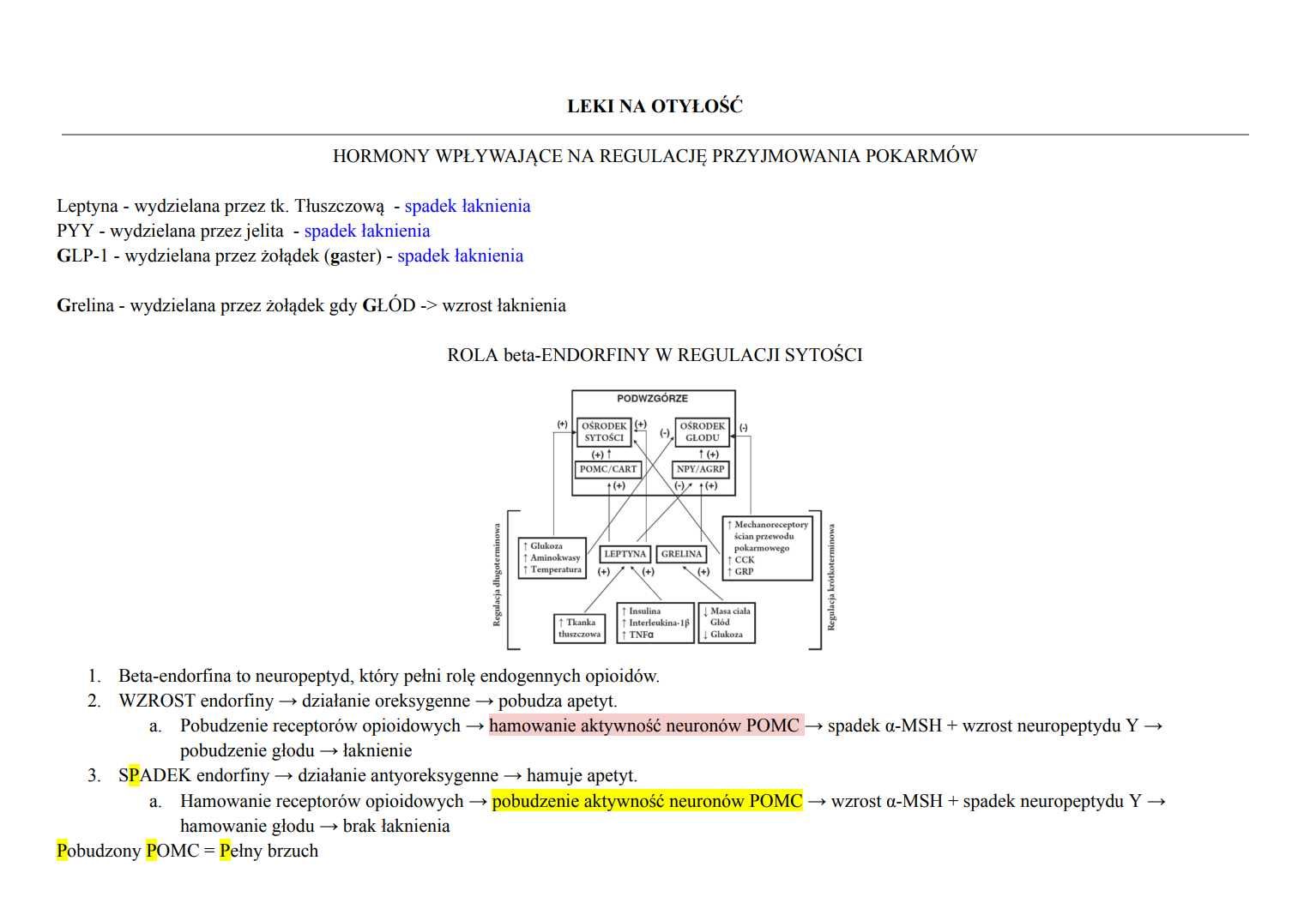 Notatki farmakologia medycyna - leki używane w dyslipidemiach