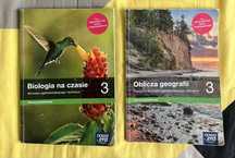 Podręczniki do biologii i geografii do 3 klasy