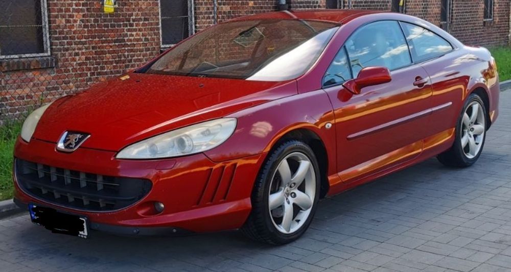 Peugeot 407 coupe, 3.0 v6 + Lpg, bogata wersja.