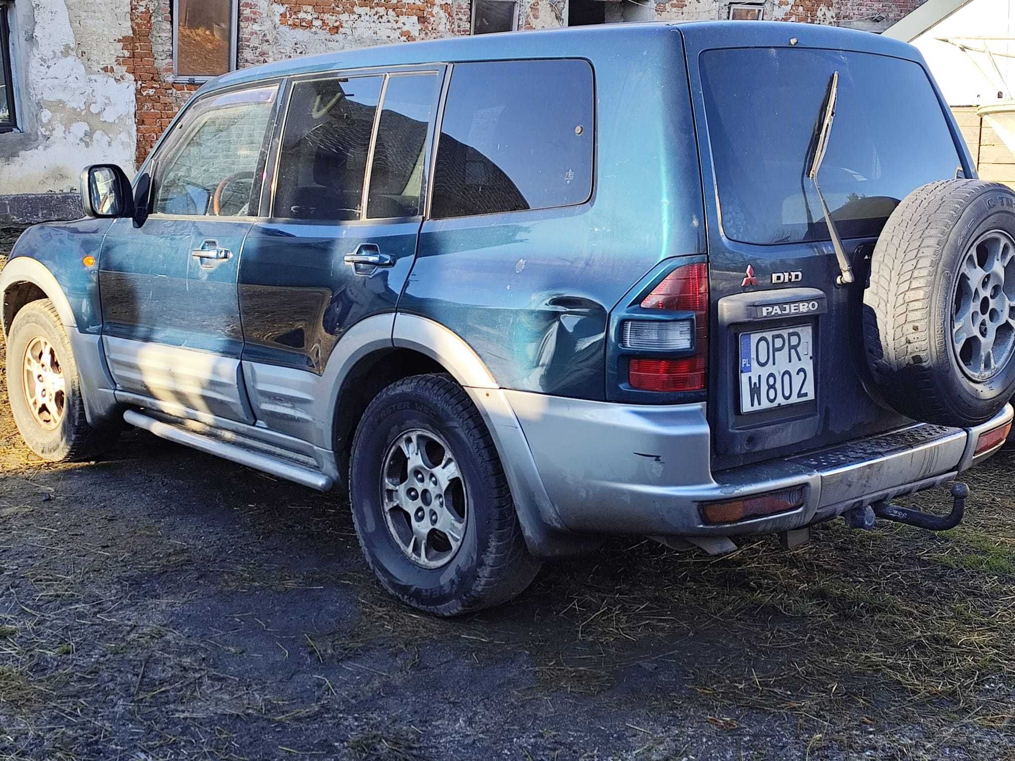 Mitsubishi Pajero III 3,2 D.ID/zamienię