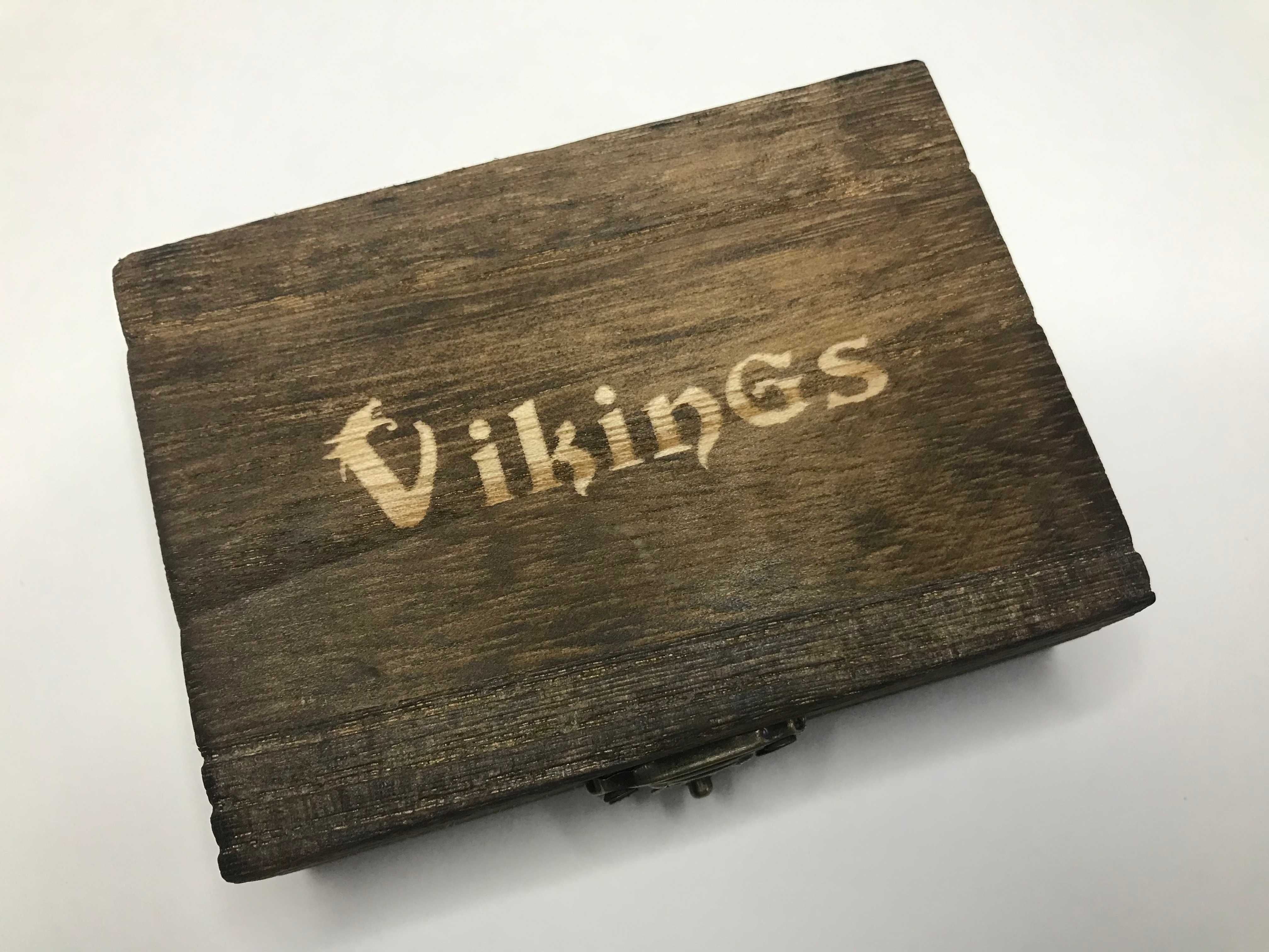 Кулон подвеска Vikings тризуб/ герб Украины с цепочкой