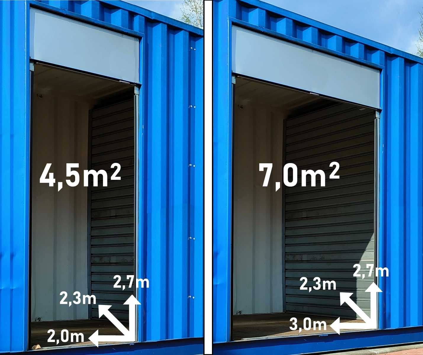 4,5m2 / h2,7m  Self Storage HIPPO24 Magazyny Samoobsługowe Wwa Ursynów