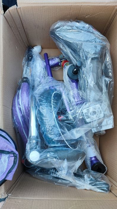 Spacerówka trójkołowa fioletowa z pedałami