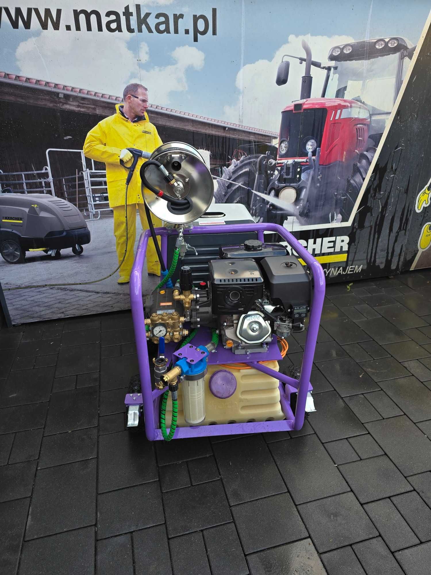 Myjka Spalinowa Falch Ciepłowodna Hotbox  HDS 21L 210 Bar Karcher
