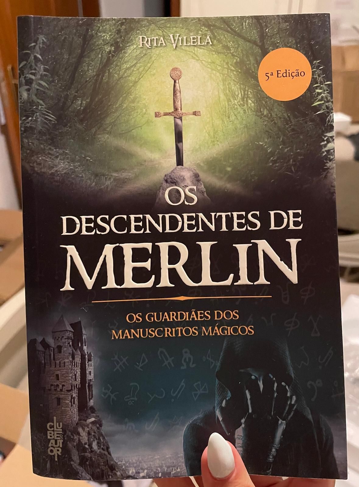 Livro "Os descendentes de Merlin"