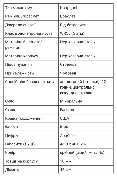 Наручні годинник DIESEL DZ1763