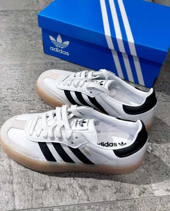 oryginale adidas Sambae White Black Gum 37