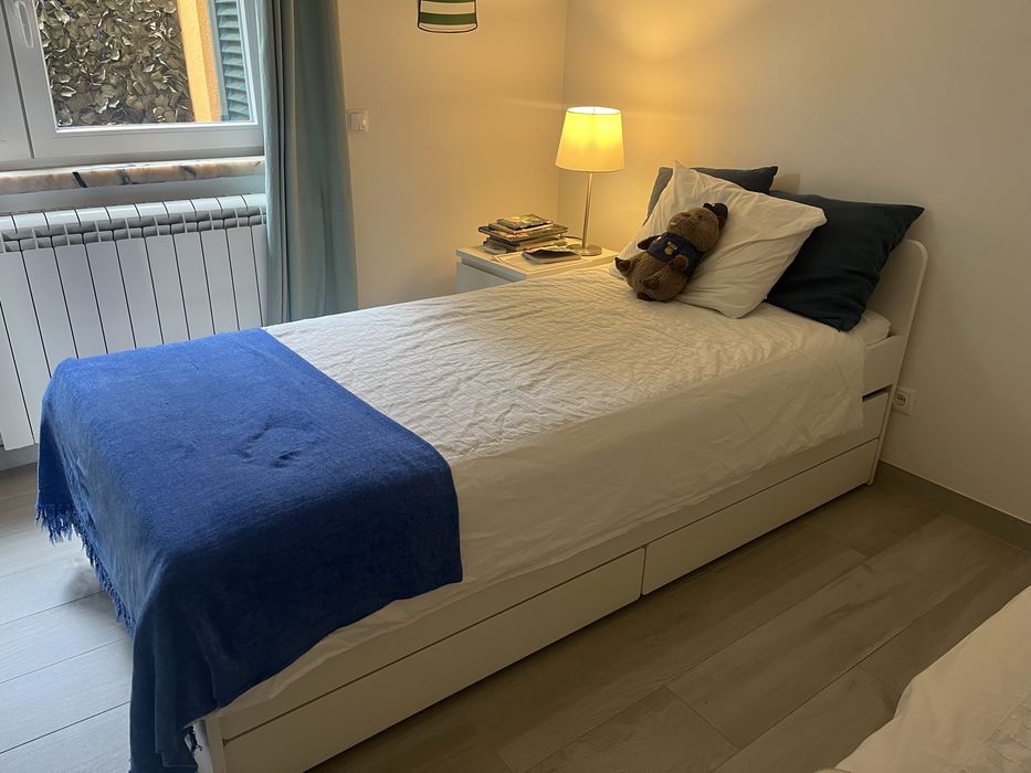 Cama undividual Ikea Slakt 90 x 200