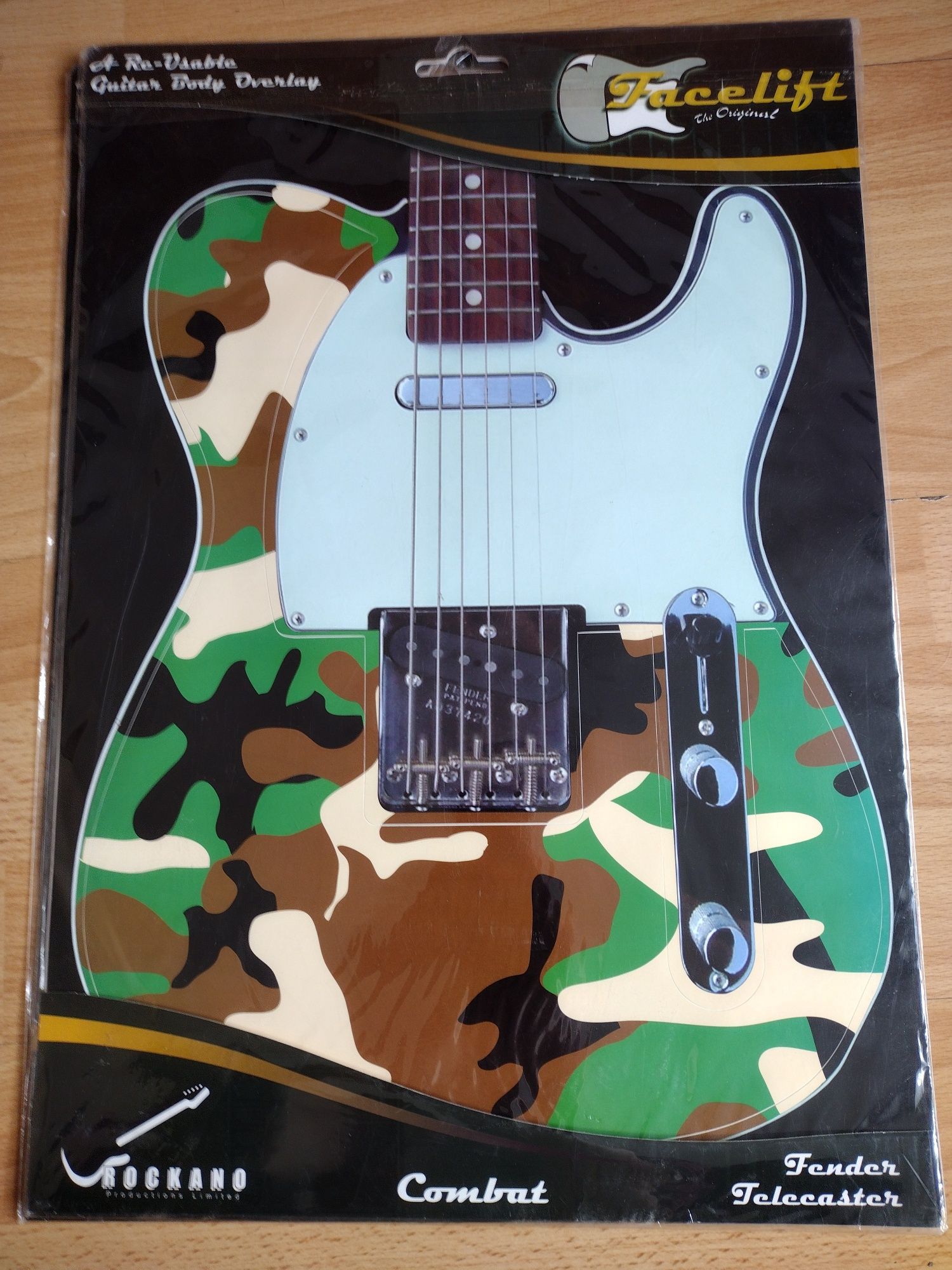 The Facelift Guitar Body Overlay nakładka na korpus gitary COMBAT