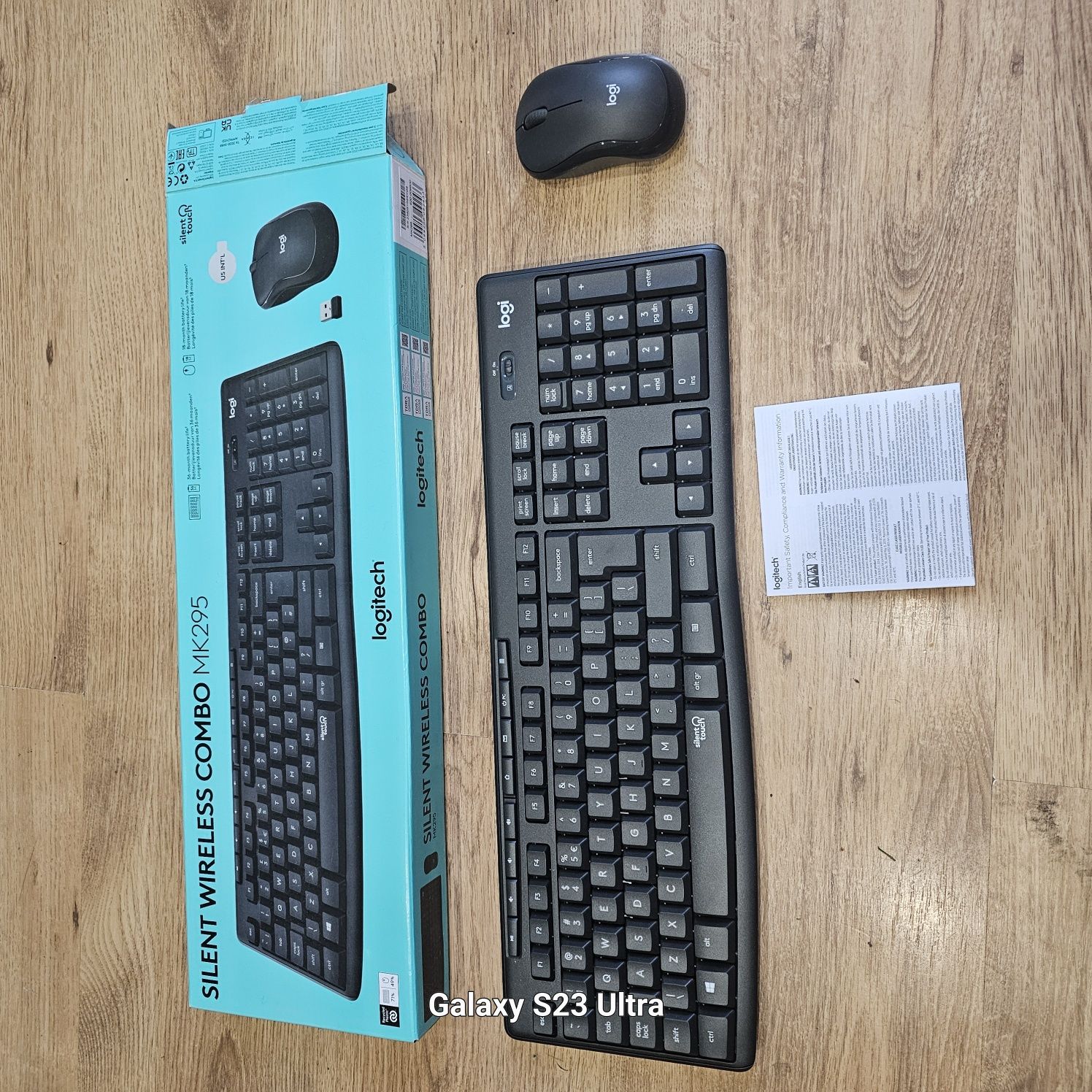 Klawiatura z myszka combo logitech