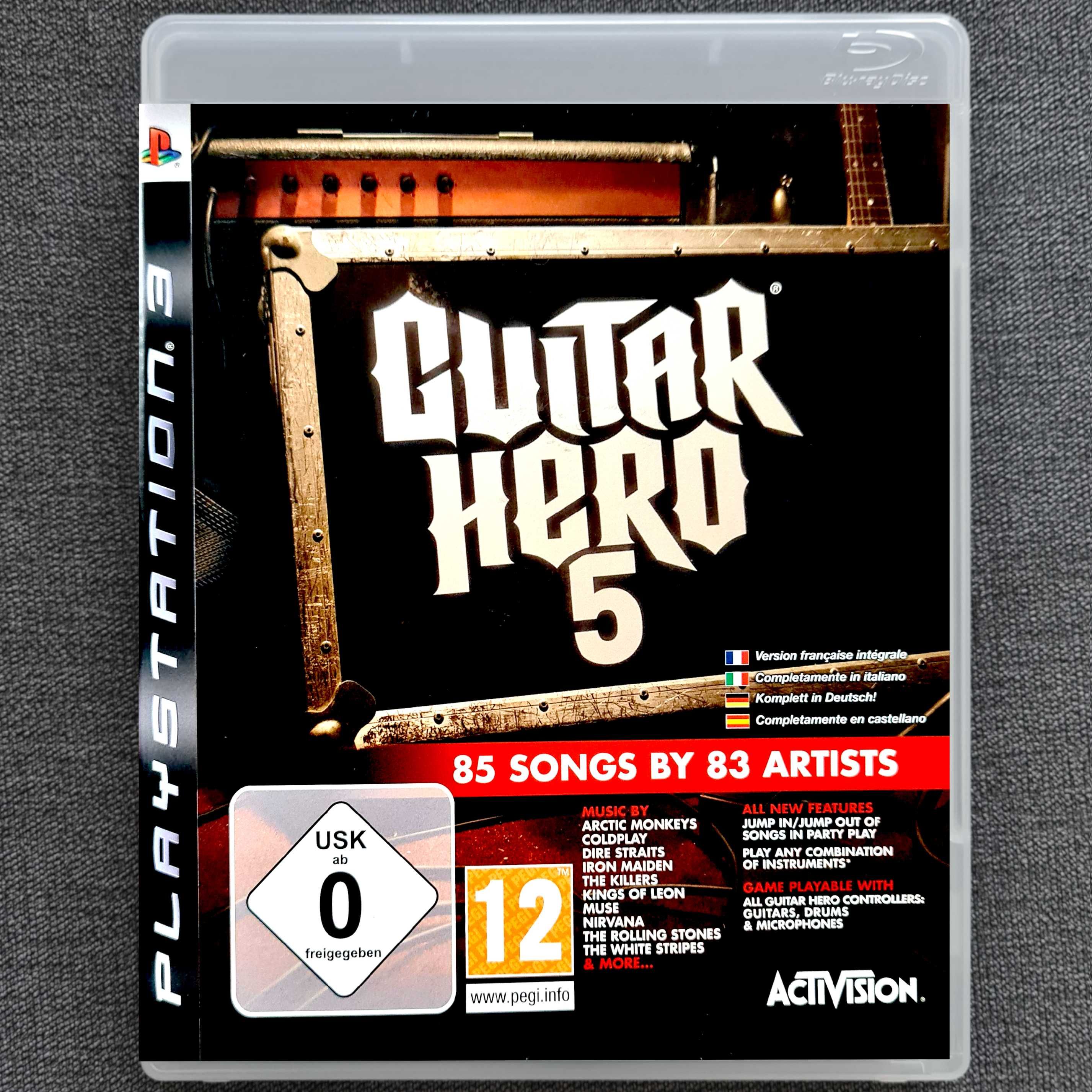 Guitar Hero 5 Ps3 Pudełkowa