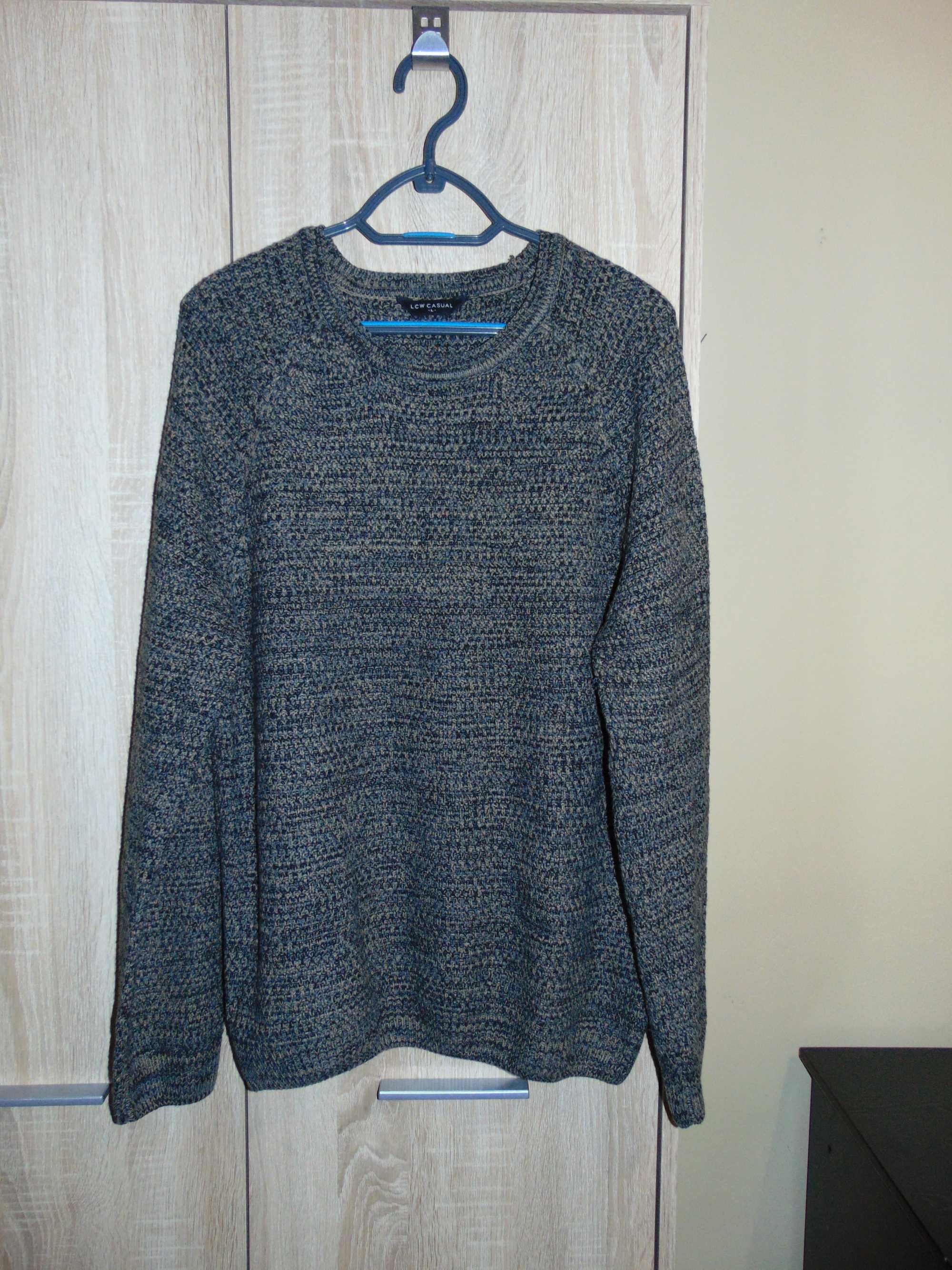 LC Waikiki - Męski sweter - kolor melanż - rozmiar L