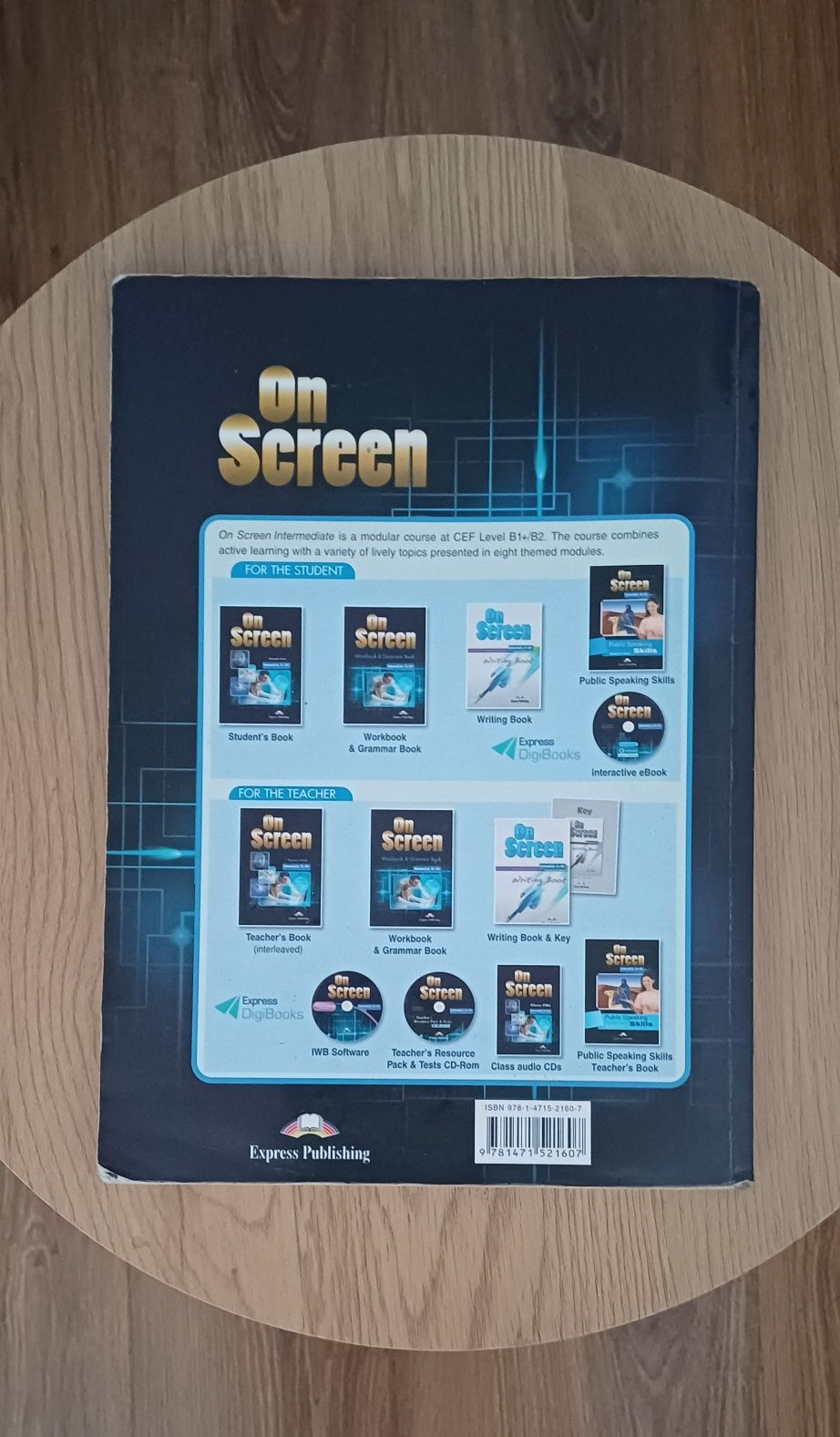 On screen B1+/B2  workbook i grammar book