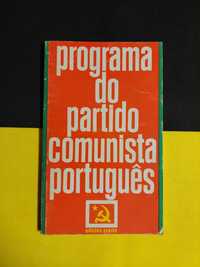 Programa do partido comunista português