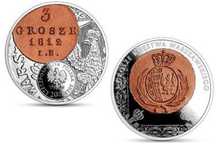 20 zł - Historia monety polskiej – 3 grosze Księstwa Warszawskiego