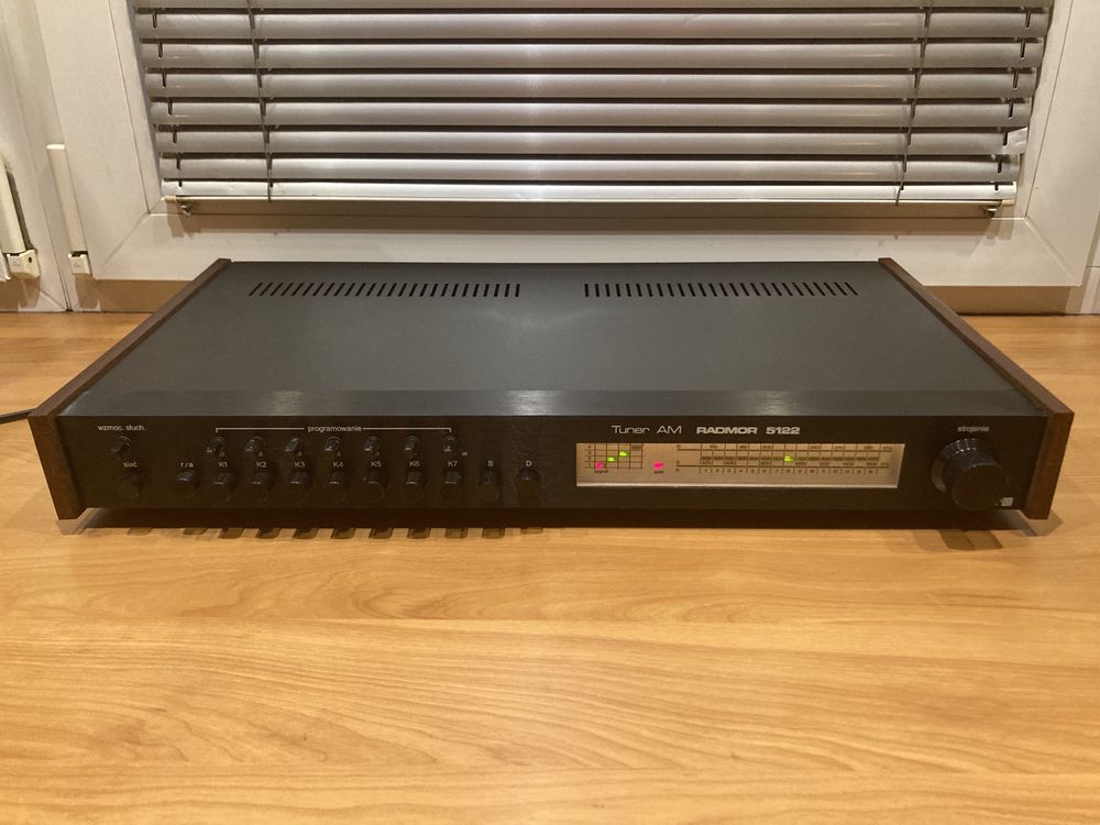 Radmor 5122 tuner AM czarny po renowacji