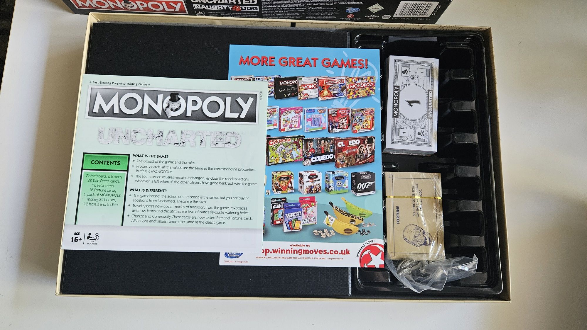 Monopoly Uncharted - gra planszowa