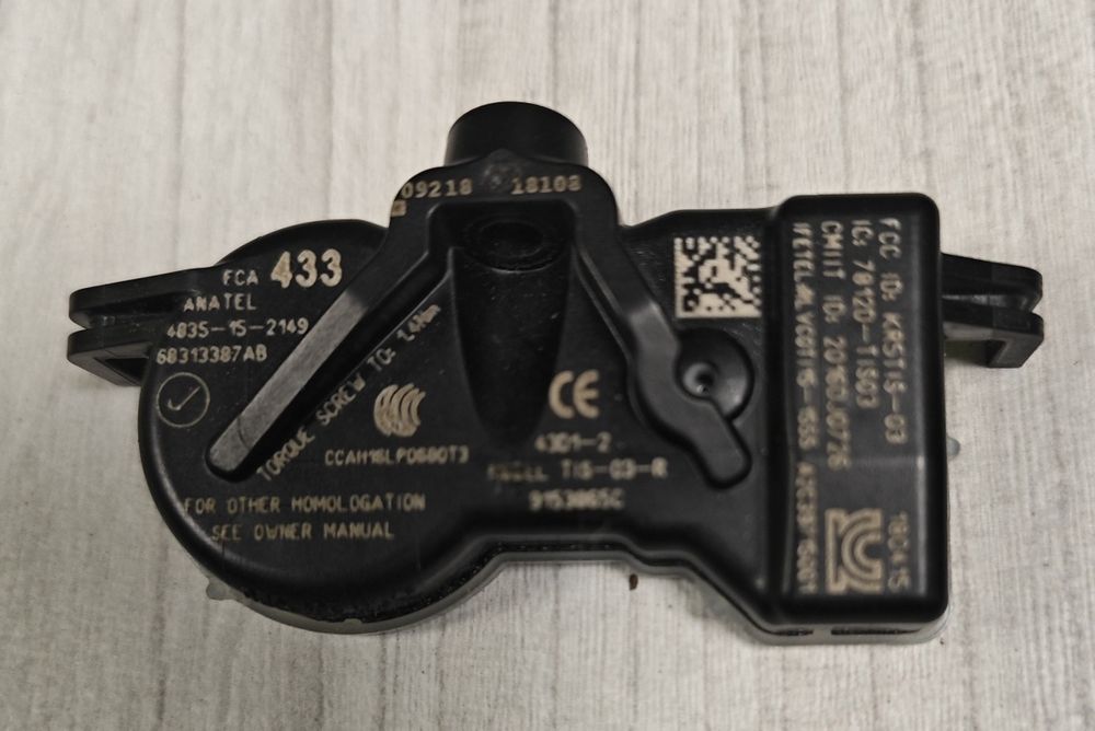 Датчики тиску колес, датчики давления