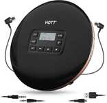NOWY discman przenośny odtwarzacz CD Hott CD611 MP3