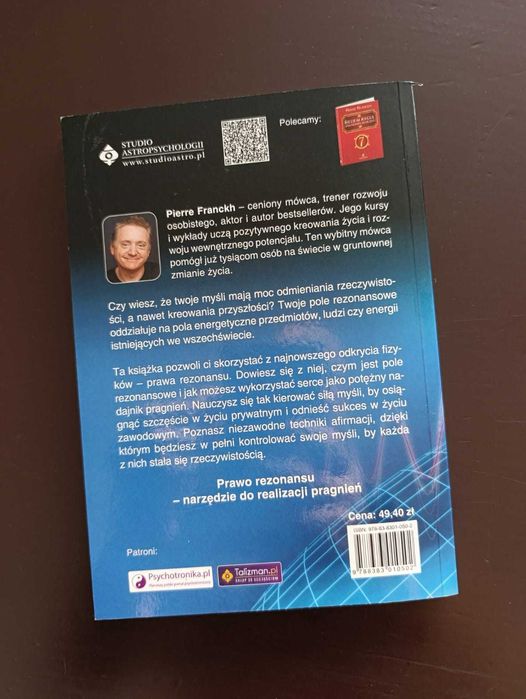 prawo rezonansu, pierre franckh książka