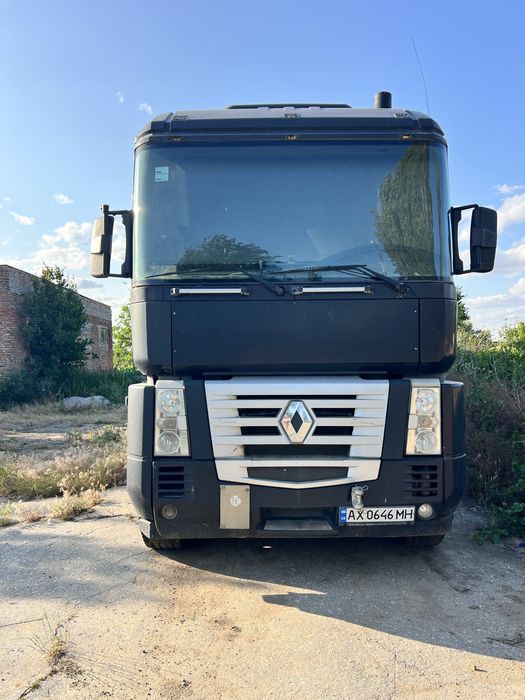 Рено магнум, зерновоз, напівпричеп