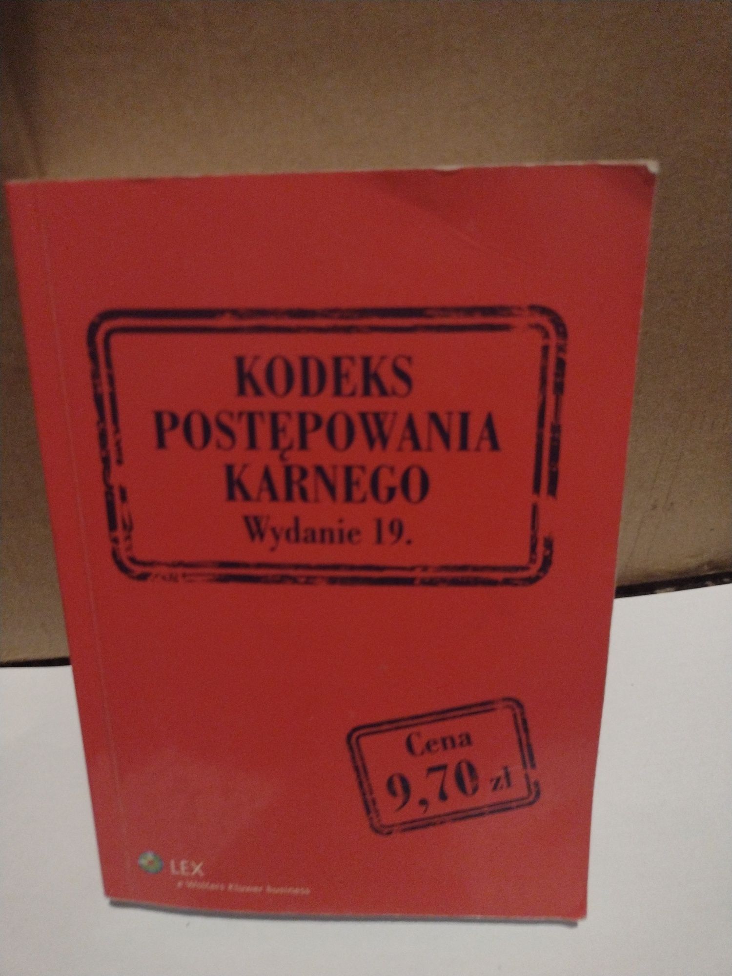 Kodeks postępowania karnego wydanie 19. LEX