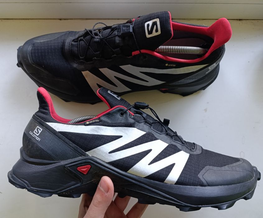 Кросівки salomon supercross на gore-tex