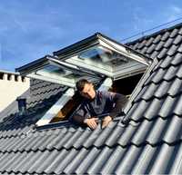 MONTAŻ WYMIANA okien dachowych Fakro Velux Roto