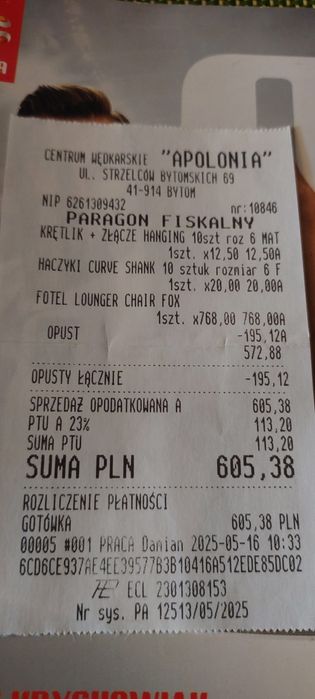 Sprzedam fotel wędkarski FOX