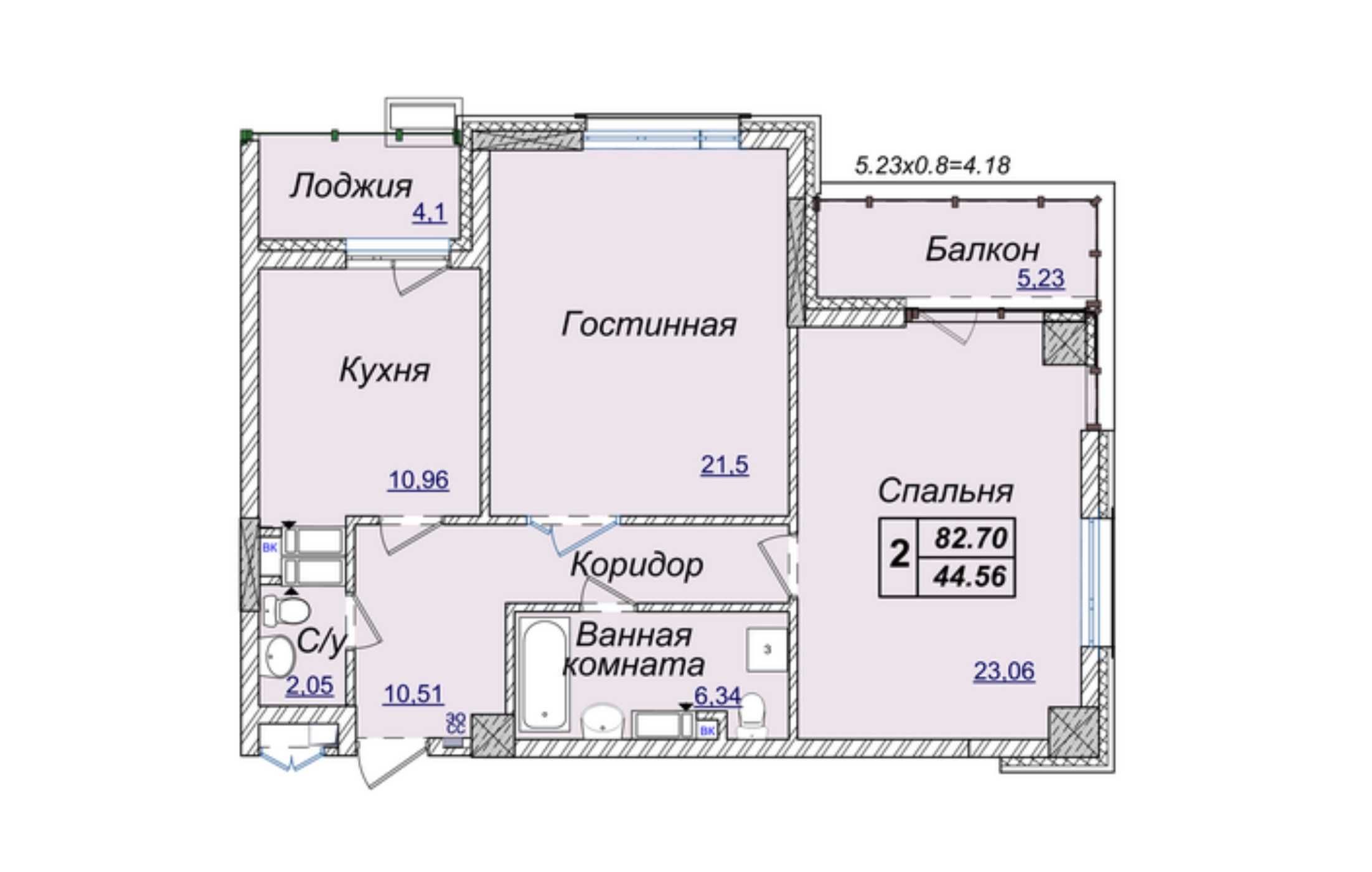 Продаж 2-к 82 кв.м ЖК Новопечерські Липки, Андрія Верхогляда 17В