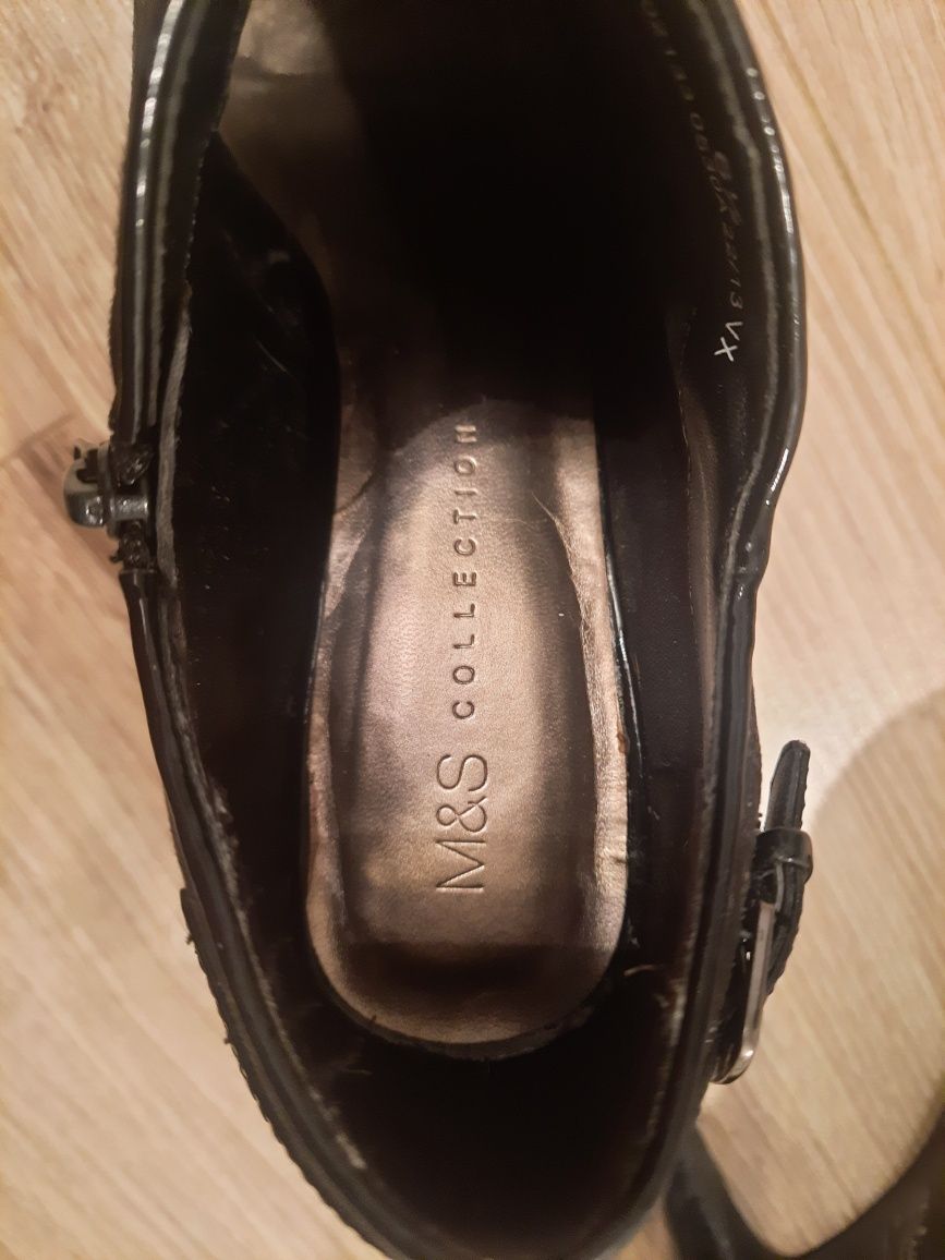 Botki czarne M&S