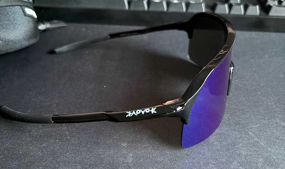 Nowe okulary rowerowe + etui