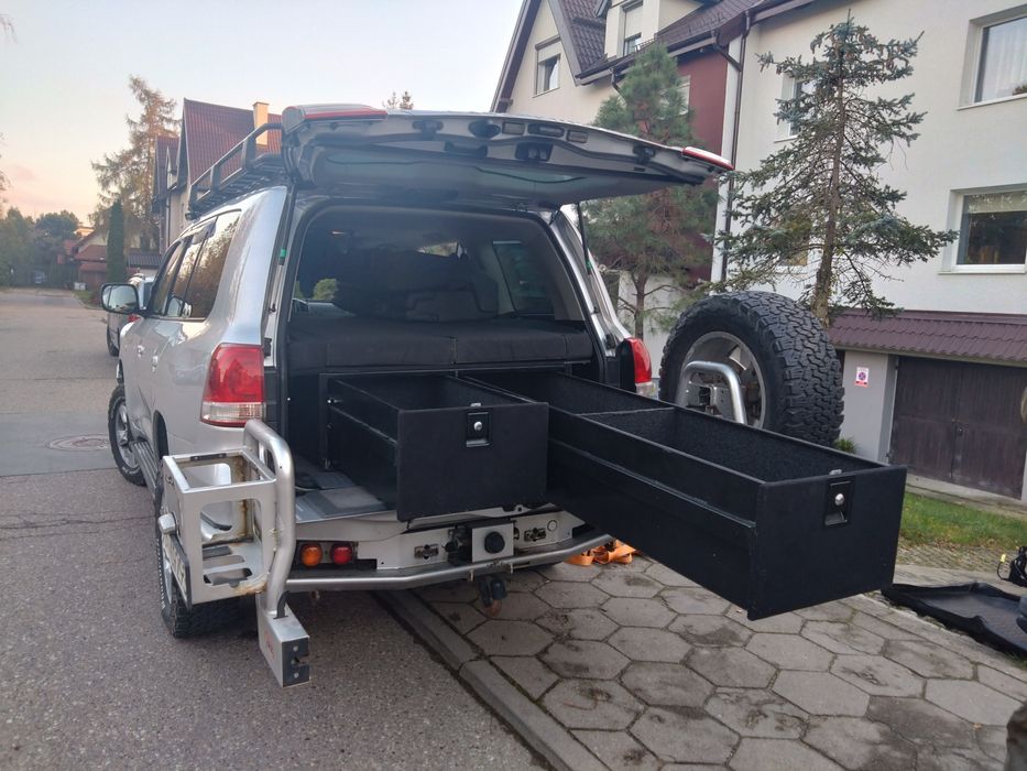 Zabudowa wyprawowa, szuflady, do Land Cruiser 200