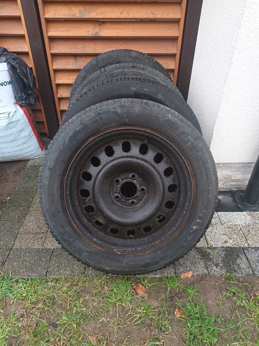 Koła zimowe z oponami Kleber 215/55 R17 Peugeot 407, 508