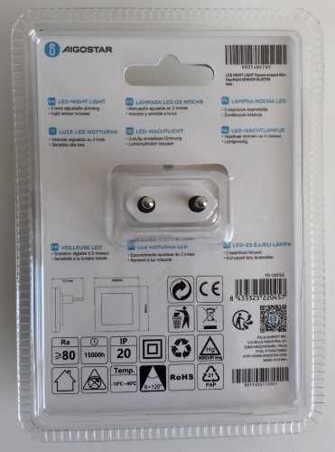 Luz led de presença 0.36W 5 lúmens 3000K
