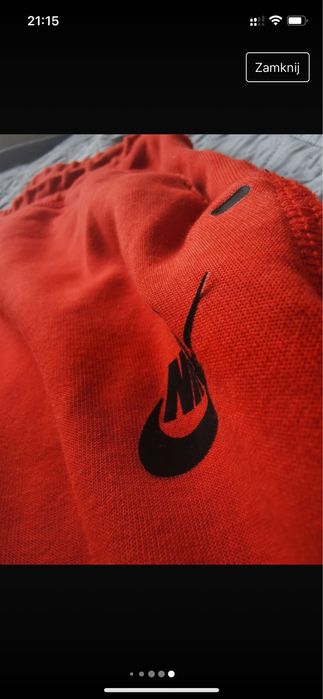 Nike tech DAMSKI fleece ORYGINAŁ bluza spodnie dres s m