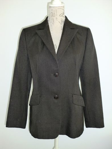 Blazer castanho esverdeado Zara