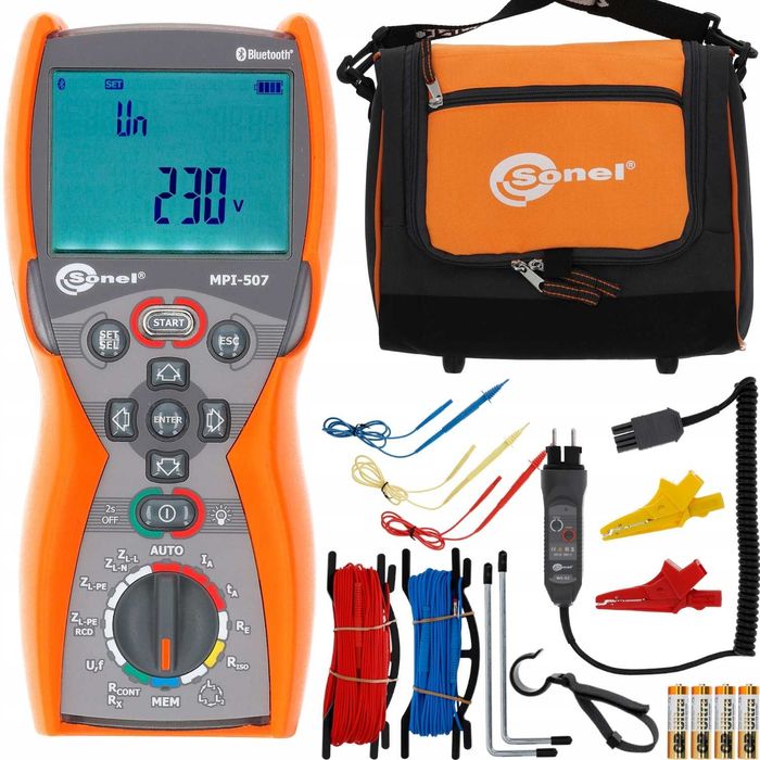 Sonel MPI-507 Wielofunkcyjny miernik instalacji elektrycznej  NOWY
